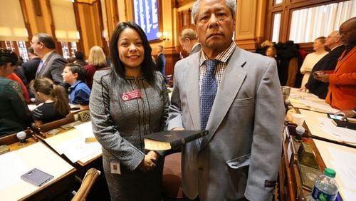 Brenda López became the first Latina in the Georgia General Assembly. Miguel Martinez/MundoHispanico