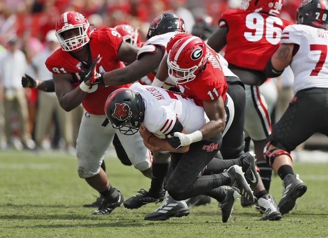 Photos: Bulldogs pile up points in rout of Arkansas State