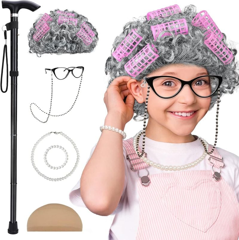 So many schools now celebrate the 100th day of school that parents can buy 100th Day of School costumes. (Courtesy of Amazon.com)