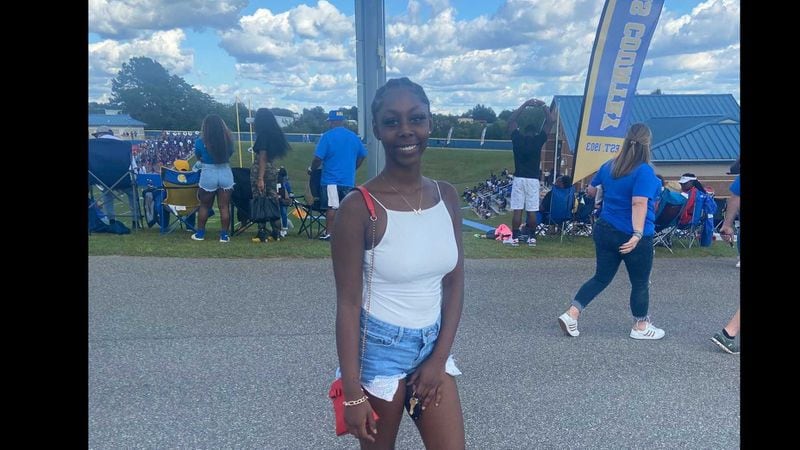 Albany State University sophomore Eyanna Vereen was scared by the bomb threat at her school on Monday, Jan. 31, 2022. (Courtesy photo)
