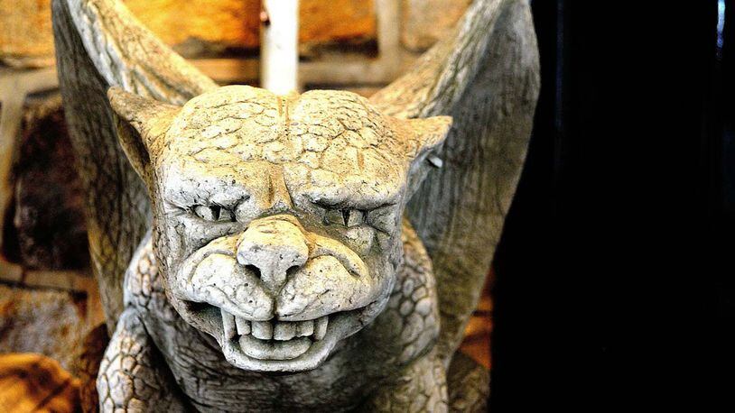 Denver International Airport installed an animatronic  gargoyle in its main terminal to poke fun at all the conspiracy theories surrounding the airport over the years.