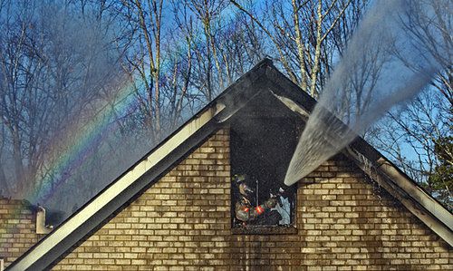 Fire destroys Clayton home