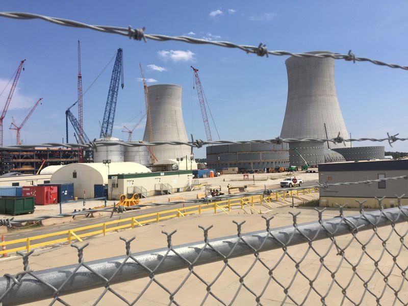 A massive nuclear power expansion at Plant Vogtle south of Augusta (as seen in 2016) has faced a series of troubles and increasing costs. The project’s main owner is Georgia Power, which leads a consortium of co-owners including Oglethorpe Power, the Municipal Electric Authority of Georgia and Dalton Utilities. Photo by Johnny Edwards / jedwards@ajc.com