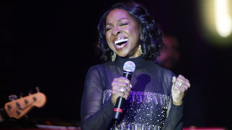 Grammy Award-winning singer Gladys Knight performed during the sold-out show for the grand opening of the  Stockbridge Amphitheater on Saturday, Sept. 25, 2021. (Photo by Miguel Martinez for The Atlanta Journal-Constitution)