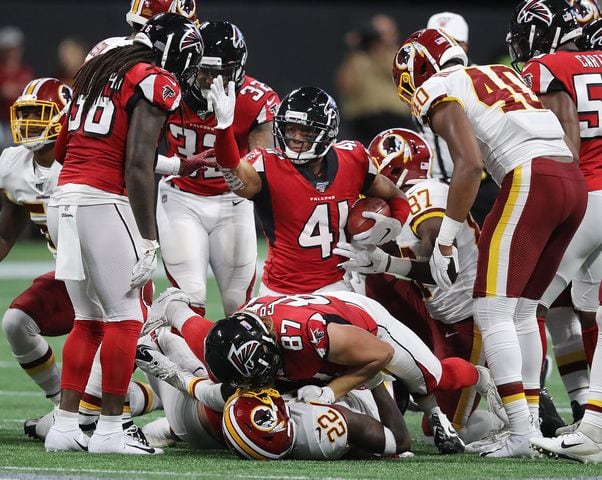 Photos: Falcons host Redskins in exhibition