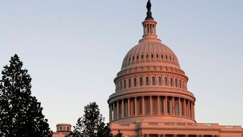 The nation’s Capitol in Washington. (AP Photo/Alex Brandon, File)