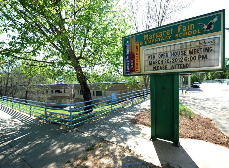 The former Fain Elementary School will house ninth grade students from Douglass High School in Atlanta. 