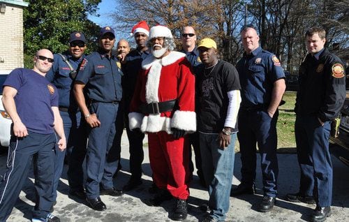 Atlanta Fire and Rescue hosts Christmas party