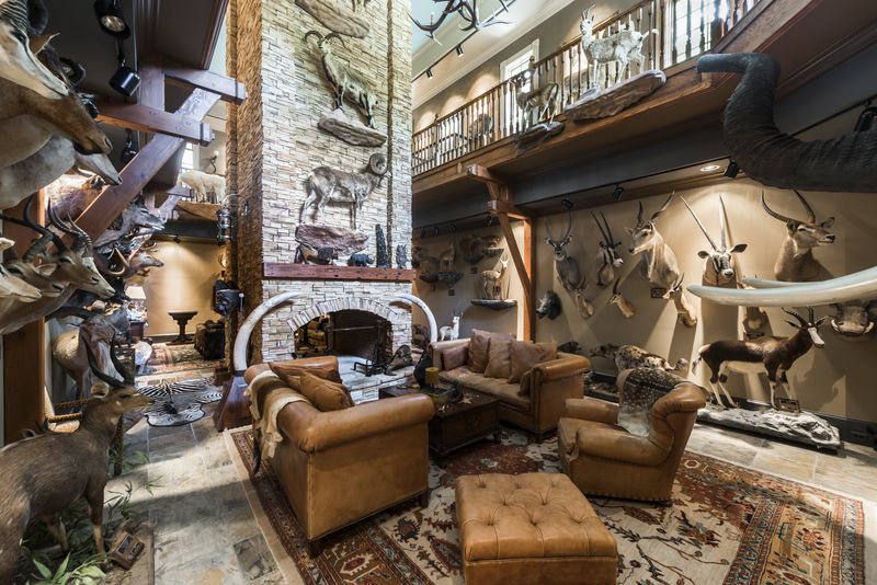 A look at 3863 Streamside Drive in Marietta, which is being sold for $2.5 million. The 12,000-square-foot castle sits on an acre just off Sope Creek.