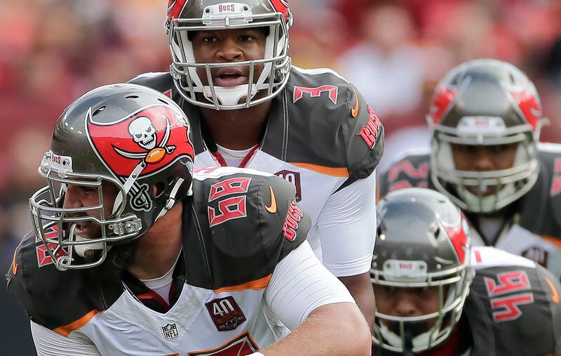 Rookie quarterback Jameis Winston and the Tampa Bay Buccaneers face the Falcons next. (Mark Tenally/AP)