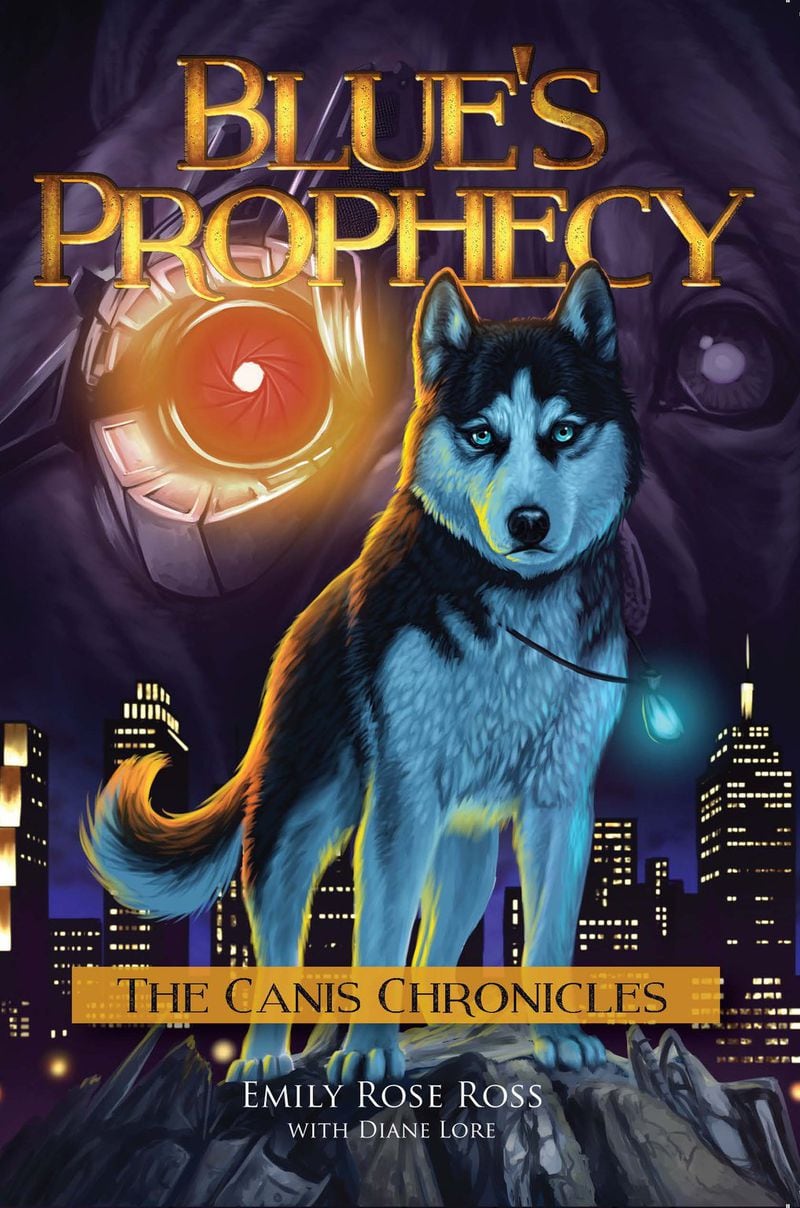 “Blue’s Prophecy” by Emily Rose Ross will be released May 15. Emily, 13, is the youngest author that TitleTown Publishing has ever signed. CONTRIBUTED BY TITLETOWN PUBLISHING