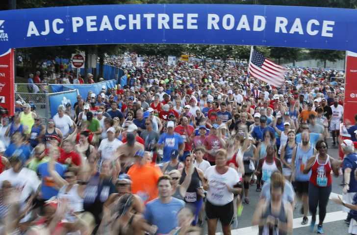 Photos: 2018 AJC Peachtree Road Race