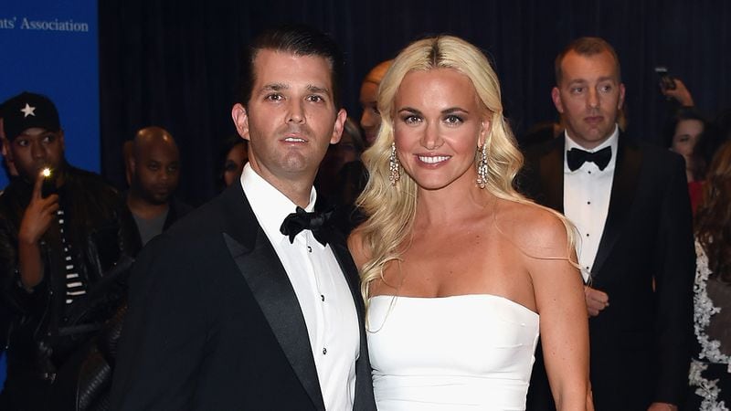 Donald Trump Jr.(L) and Vanessa Trump pictured in 2016. Vanessa Trump filed for divorce from Trump Jr. in March 2018. (Photo by Larry Busacca/Getty Images)