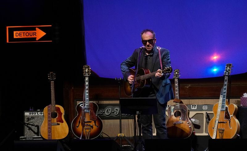 Costello brought warmth, humor and intimacy to his show. Photo: Akili-Casundria Ramsess - Eye of Ramsess/Special to the AJC.