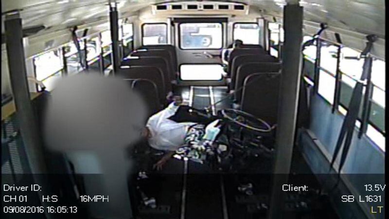 A Fulton County family is suing the school district, saying a student in a wheelchair was left after falling on the school bus. (Credit: Channel 2 Action News)