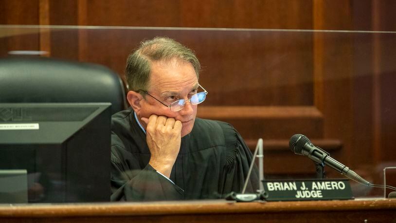 Superior Court Judge Brian Amero on Wednesday dismissed a lawsuit seeking to inspect 147,000 absentee ballots from Fulton County to search for counterfeits. (Alyssa Pointer / Alyssa.Pointer@ajc.com)