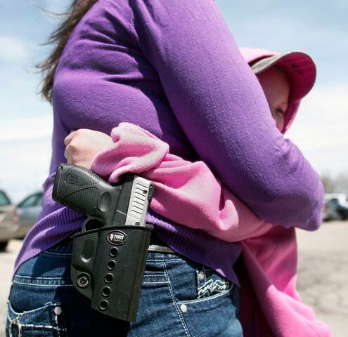 Women and children love guns too