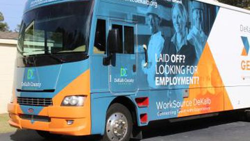The Work Source DeKalb Mobile Career Center will offer 14 events to help residents find a job this month.