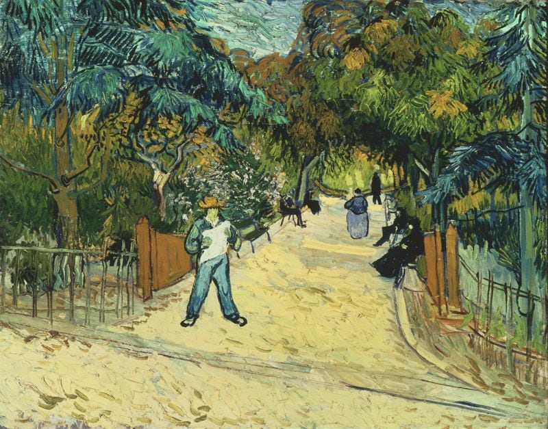 "Entrance to the Public Gardens at Arles" by Vincent Van Gogh is among the works to be exhibited at the High Museum  during a show entitled "European Masterworks:  The Phillips Collection." CONTRIBUTED: THE PHILLIPS COLLECTION