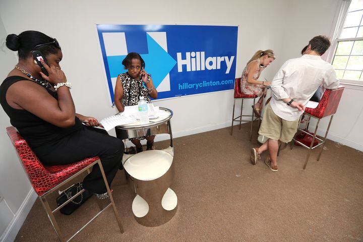 Hillary Clinton campaign debuts Ga. office, Aug. 21, 2016
