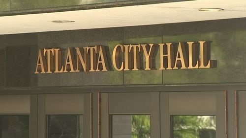 Atlanta City Hall entrance