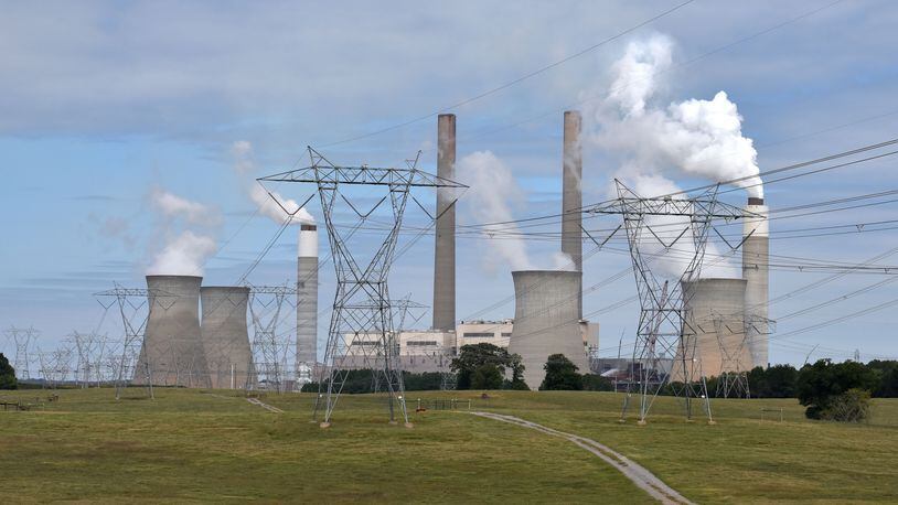 Georgia Power's Plant Bowen in Cartersville, HYOSUB SHIN / HSHIN@AJC.COM