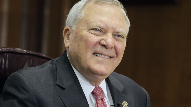 Gov. Nathan Deal said Friday that he is working with lawmakers on a plan that would give the state more power to let students transfer from the 153 schools on the state’s failing list. That effort, he said, will take priority over his plans to overhaul the state’s school funding formula, a promise he made during his re-election campaign in 2014. “If we do not deal with chronically failing schools,” Deal told The Atlanta Journal-Constitution, “rewriting the formula does not do anything to solve the biggest problem we have in public education.” BOB ANDRES /BANDRES@AJC.COM