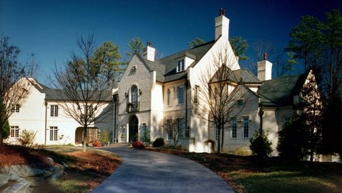 Multi-million dollar homes like this one in Buckhead may sit on the market a while, but not the more modestly-priced houses in a range where there’s plenty of demand, experts say. (AJC photo archive)