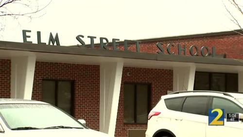 The principal of Elm Street Elementary School was suspended without pay for two days earlier this month.