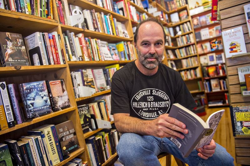 A Cappella Books owner Frank Reiss offers free home delivery to select zip codes, as well as shipping services for his customers.
Courtesy of Jonathan Phillips