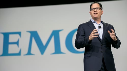 Michael Dell gives the keynote address at the Dell World conference in the Austin Convention Center on Wednesday, October 21, 2015.


  LAURA SKELDING/AMERICAN-STATESMAN