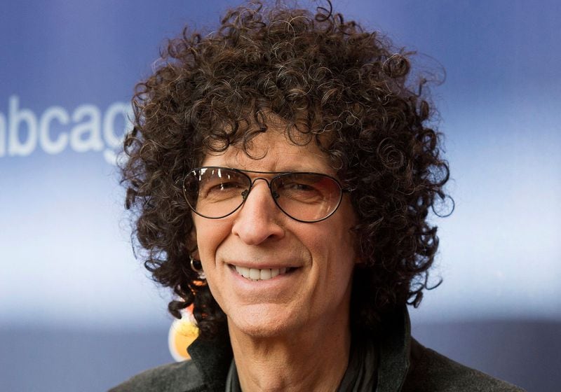 FILE - In this March 2, 2015, file photo, Howard Stern arrives at the "America's Got Talent" Season 10 red carpet kickoff at the New Jersey Performing Arts Center in Newark, N.J. Stern is staying on Sirius XM to produce and host his show for another five years, the parties announced Tuesday, Dec. 15, 2015. (Photo by Charles Sykes/Invision/AP, File) ORG XMIT: NYBZ160
