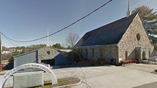 Hopewell Missionary Baptist Church will open its doors this week as a warming center. Google Maps