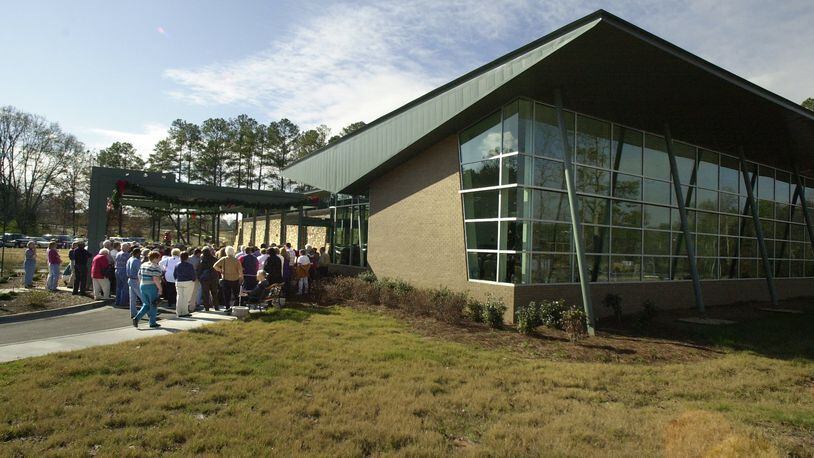 The Hidden Valley Senior Center is one of three Henry County senior centers that will reopen next week. This photo shows Hidden Valley during its opening more than a decade ago.