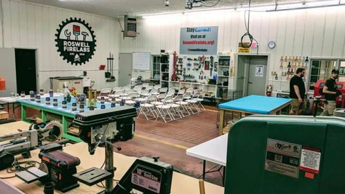 Roswell Firelabs offers “tourientations” of the facility every Monday at 1601 Holcomb Bridge Road. (Courtesy Roswell Firelabs)