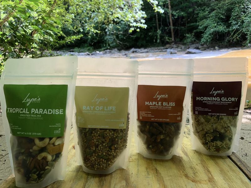 Trail mix was the first product produced by Lupa’s Kitchen. Each variety is a mix of germinated seeds, nuts and grains combined with fruits and spices. CONTRIBUTED BY LUPA’S KITCHEN
