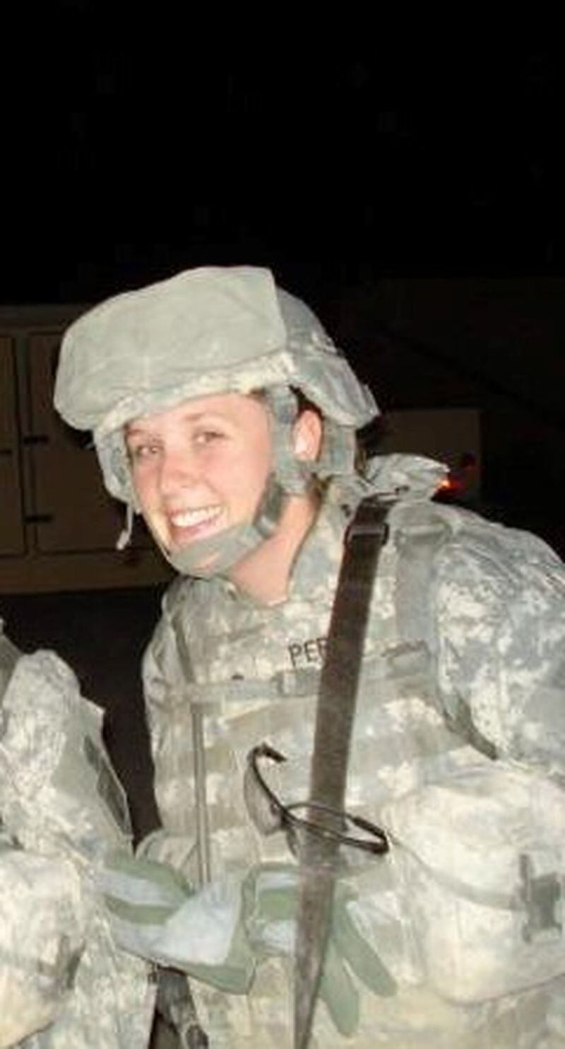 Military veteran Emily Newsom