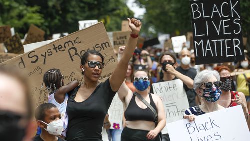 Protesters took to the streets of Atlanta for months in 2020 calling for changes in policing following the murder of George Floyd in Minnesota. The General Assembly responded in a variety of ways. Bob Andres / bandres@ajc.com
