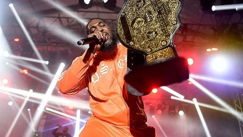 Atlanta's Pastor Troy - shown at a Super Bowl event in 2019 - will join the FreakNik anniversary march and rally.