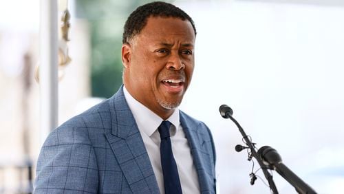 Clyde Higgs, President and CEO of Atlanta Beltline – which has closed $3 million in funding for an Englewood senior community. (Natrice Miller / natrice.miller@ajc.com)