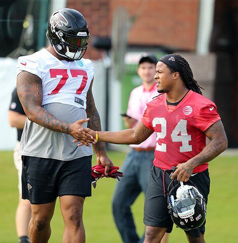 Photos: Falcons open training camp in Flowery Branch