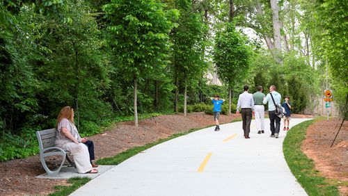 The first completed portion of the PATH400 trail has been designated an Atlanta Audubon Certified Wildlife Habitat. CatMax Photography