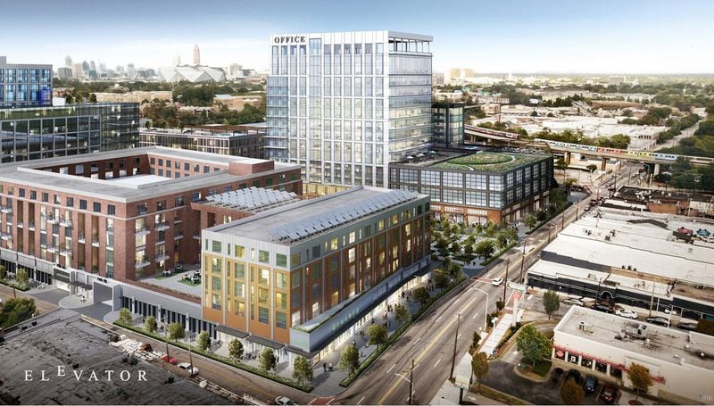 Atlanta-based developer Elevator City Partners released new renderings of for the $400 million Mall West End redevelopment.