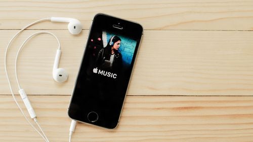 Apple Music is growing its American subscriber base at a faster rate than Sweden-based Spotify and may usurp Spotify as the most popular music streaming service as soon as this summer, the Wall Street Journal reports. (Thanapol Mongta/Dreamstime)