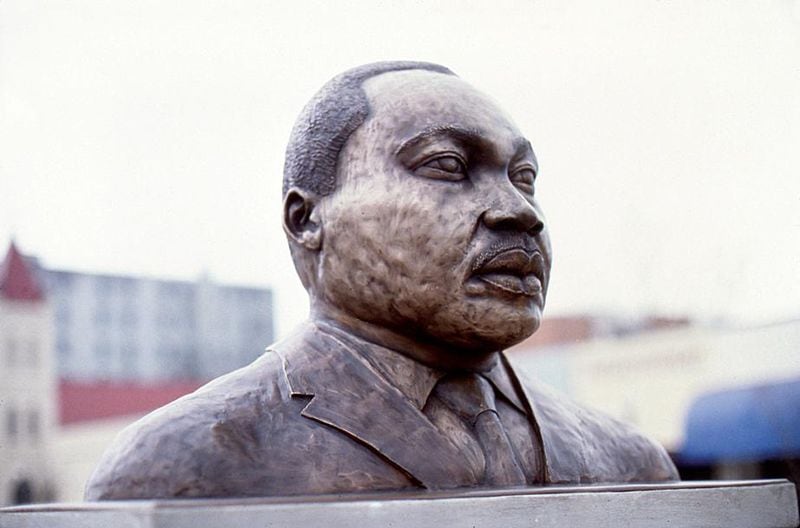 PENSACOLA, FLA.:  The MLK statue by Ayokunle Odeleye. (courtesy of Ayokunle Odeleye)