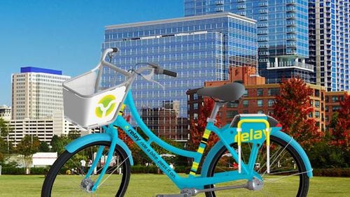 Georgia’s Own Credit Union has become the first presenting sponsor of the city of Atlanta’s bike share program, Relay. Courtesy of city of Atlanta