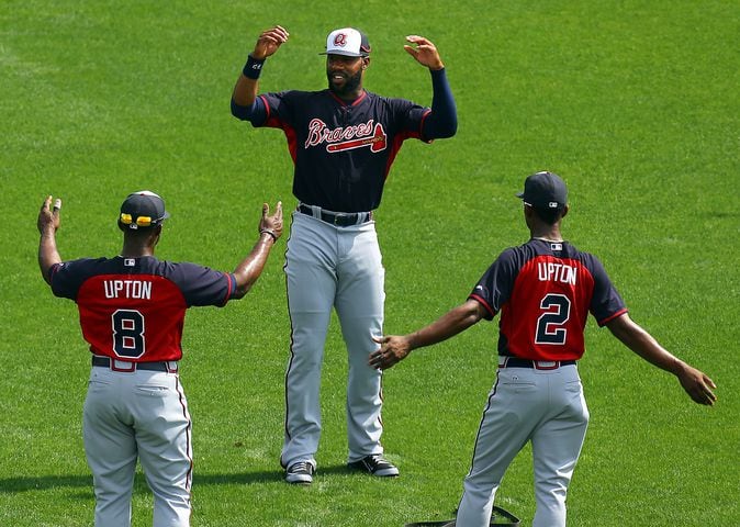 Curtis Compton's best photos from Braves camp