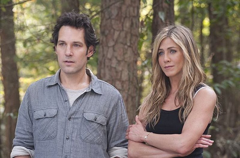 "Wanderlust," starring Paul Rudd and Jennifer Aniston, was partially set and filmed in and around Atlanta.