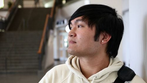 Albert Chen, a psychology major at the University of Georgia, shared his thoughts on issues Asian American student voters must navigate ahead of elections. (Photo Courtesy of Emily Laycock/Georgia Asian Times)