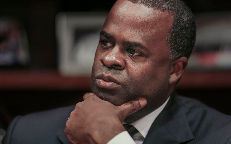 Then-Mayor Kasim Reed’s administration, along with the Atlanta City Council, paid roughly $800,000 in bonuses just before he left office in December. (John Spink/AJC)